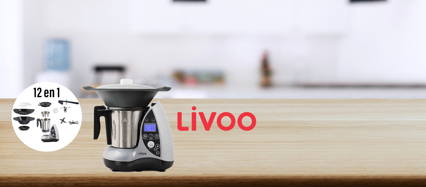 Robot chauffant multifonction 12 en 1 LIVOO