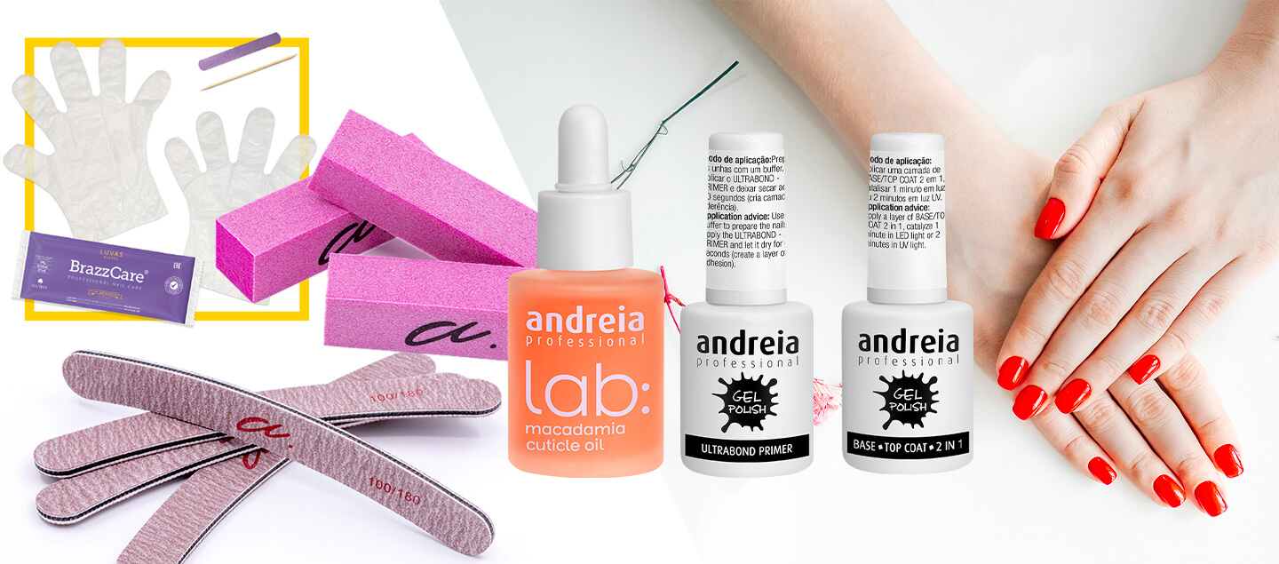 Coffret Kit de démarrage de vernis semi-permanent avec 7 produits
