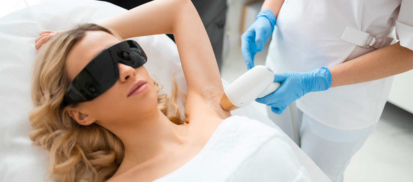 Épilation définitive au laser à diodes sur zone au choix