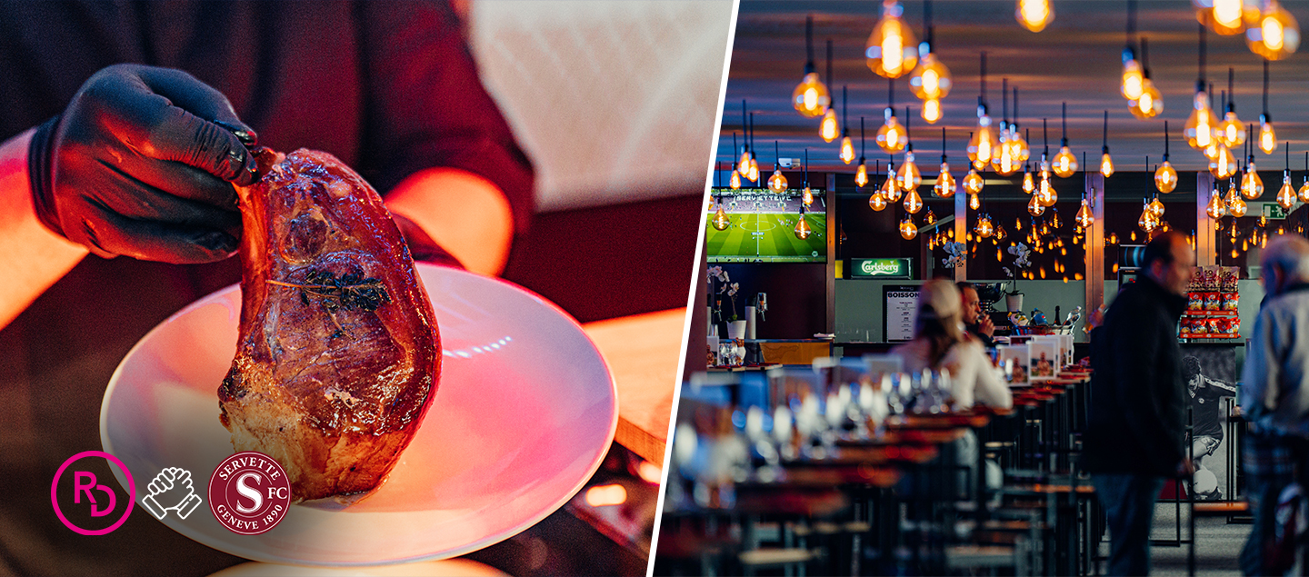 SERVETTExRD - 1 accès en Lounge by Swiss Wine Genève pour le match du Servette FC - FC Basel 1893 avec Buffet d'entrées et desserts, Live cookings et Boissons à volonté (Bière, Vin, Minérale)