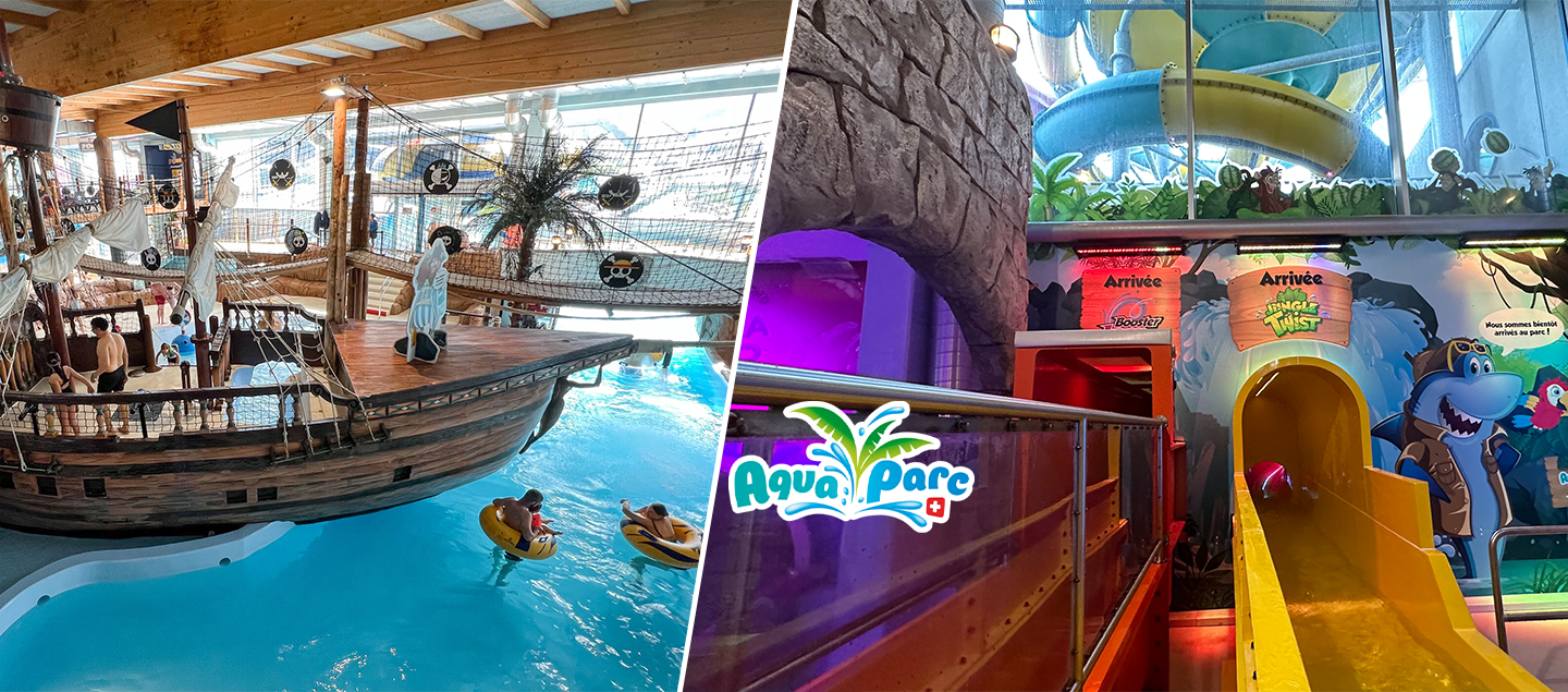 Entrée journalière à Aquaparc avec le toboggan Booster Loop à volonté inclus