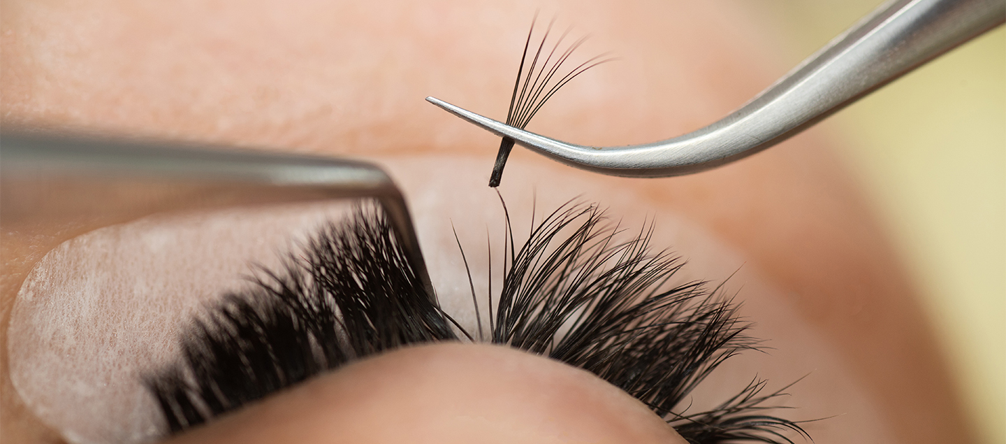 Extension de cils pose complète de 2D à 5D