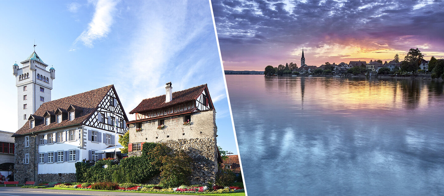 Séjour dans un Hôtel historique autour du Lac de Constance avec Petit-déjeuner et bouteille de Cuvée Jean Georges (selon formule) pour 2 personnes