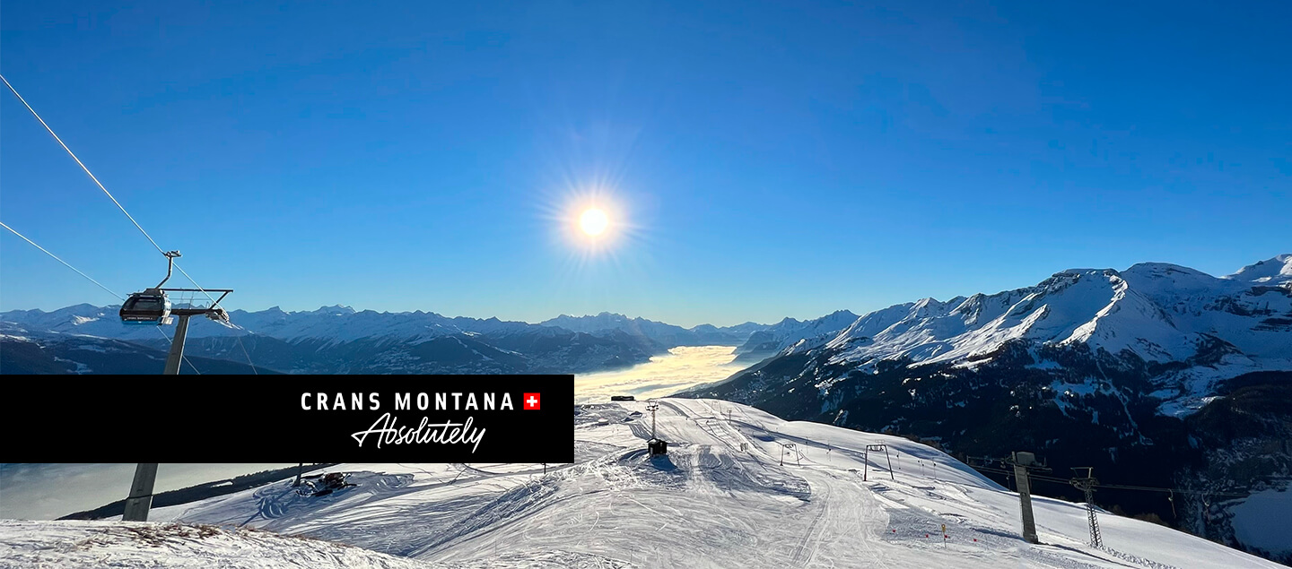 Forfait Ski journalier pour le domaine skiable de Crans-Montana