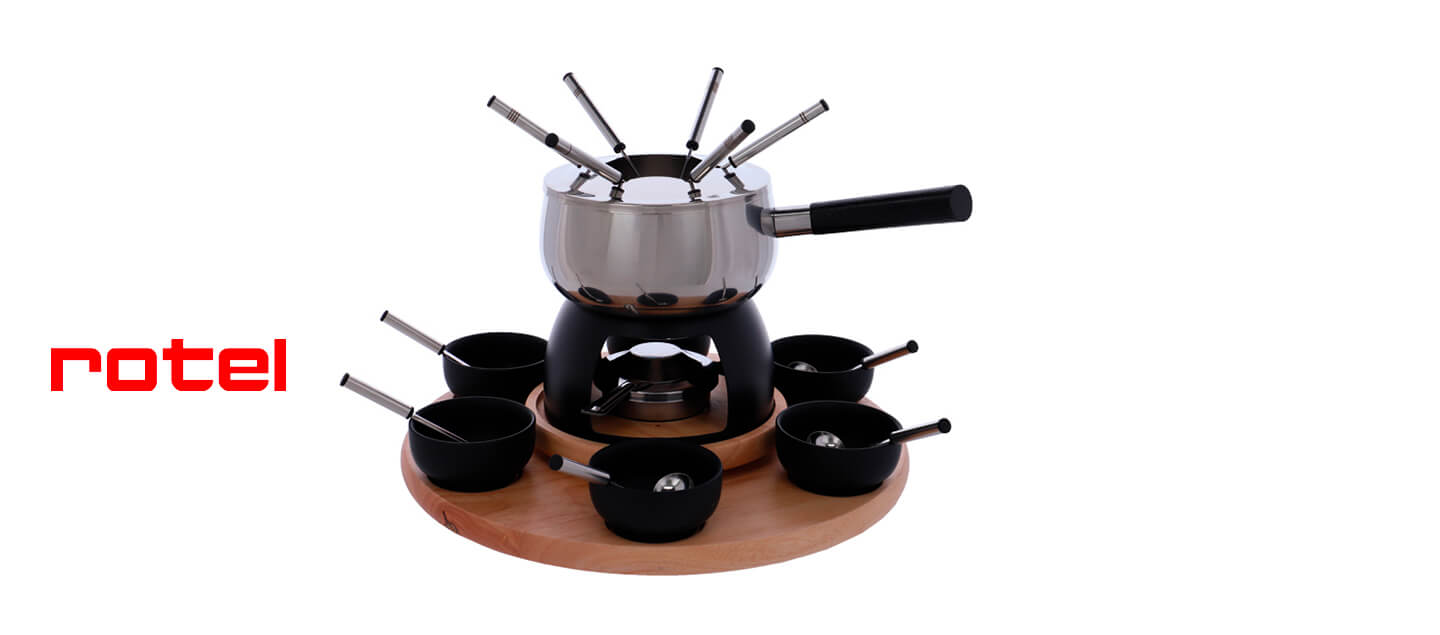 Service à fondue Chinoise ou Bourguignonne Rotel