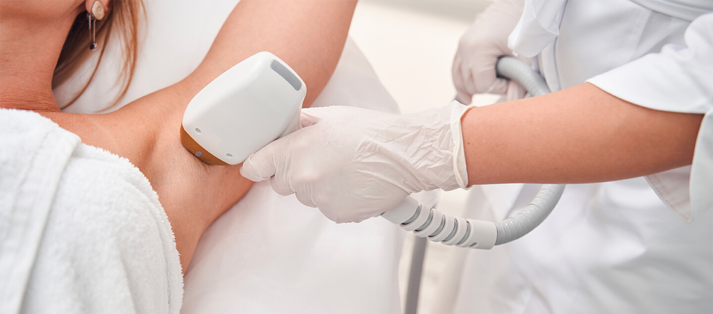 Epilation définitive au laser diode sur zone au choix