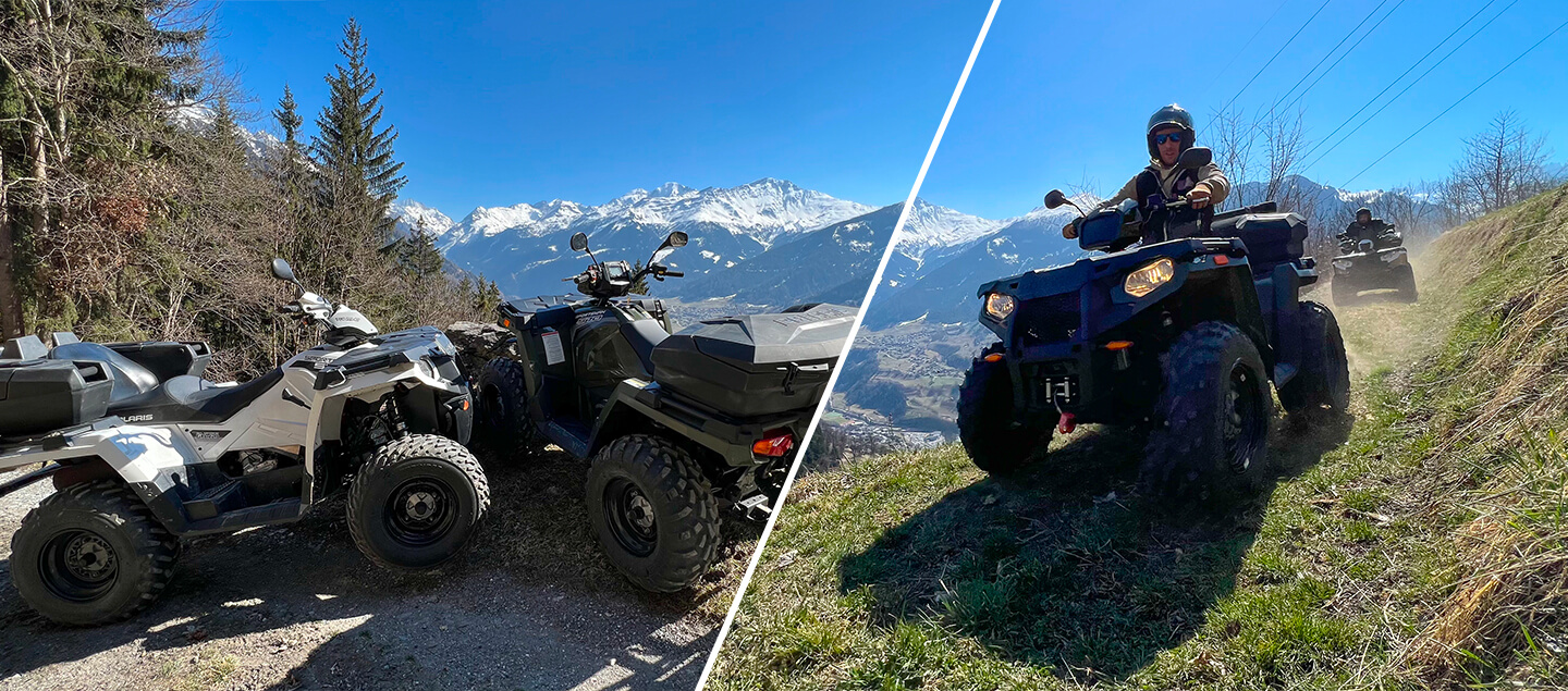 Balade découverte à Verbier en Buggy ou en Quad pour 1 ou 2 personnes