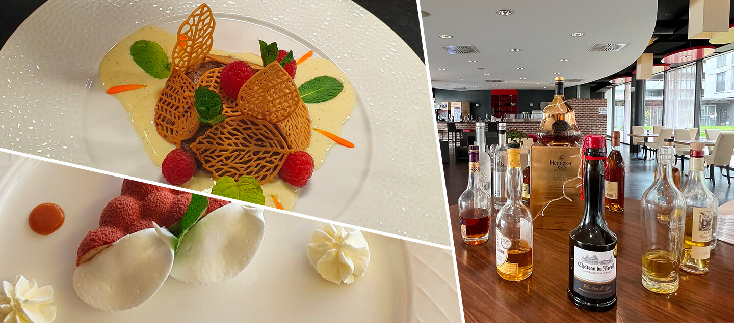 Menu du jour avec entrée et dessert dès 2 personnes