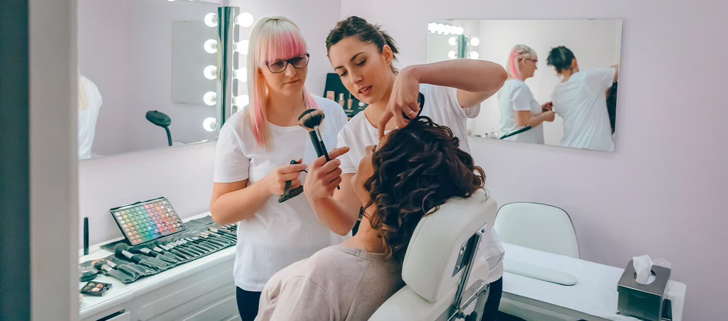 Cours individuel d'initiation au maquillage et visagisme