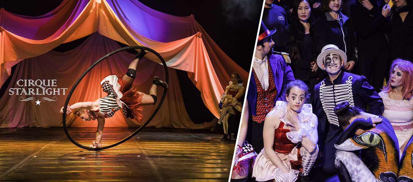 Entrée(s) adulte ou enfant au célèbre cirque StarLight à Genève