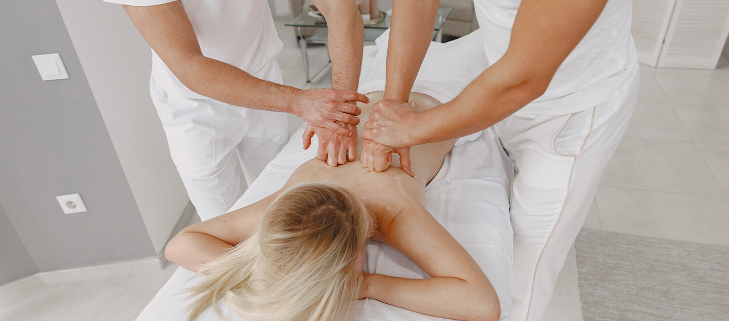Massage à 4 mains de 60 à 90 minutes au choix