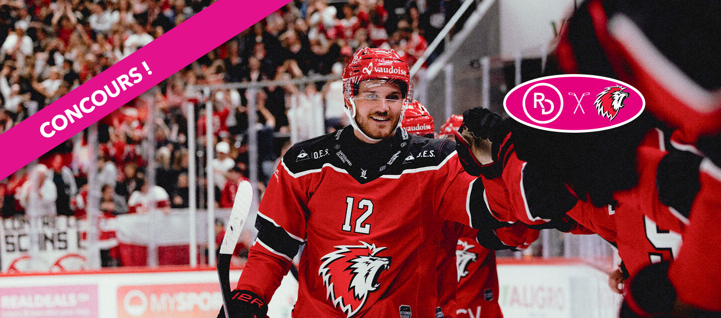 Concours - 2 entrées VIP au match Lausanne HC - Genève-Servette HC (Mercredi 30 septembre 2026) à gagner d’une valeur de CHF 432.-
