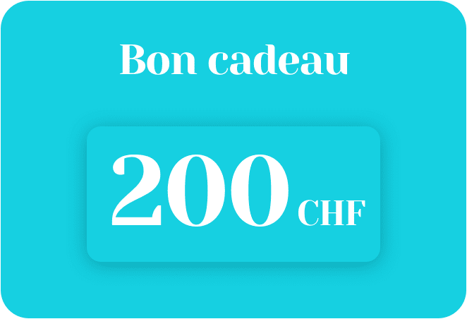 Bon cadeau pour un montant de 200 CHF