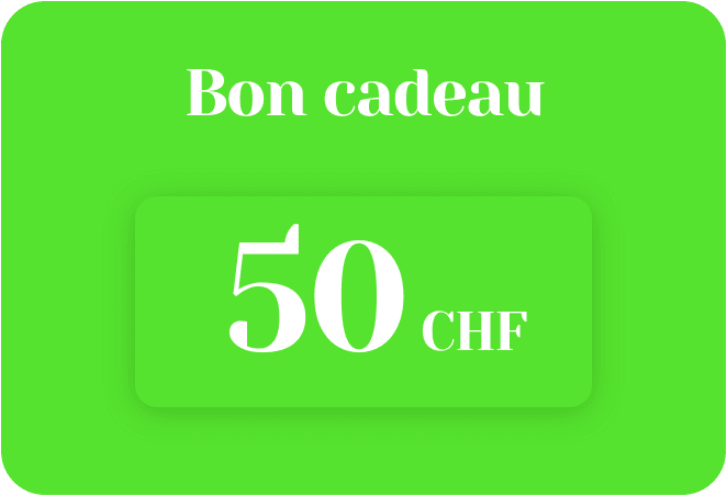 Bon cadeau pour un montant de 50 CHF