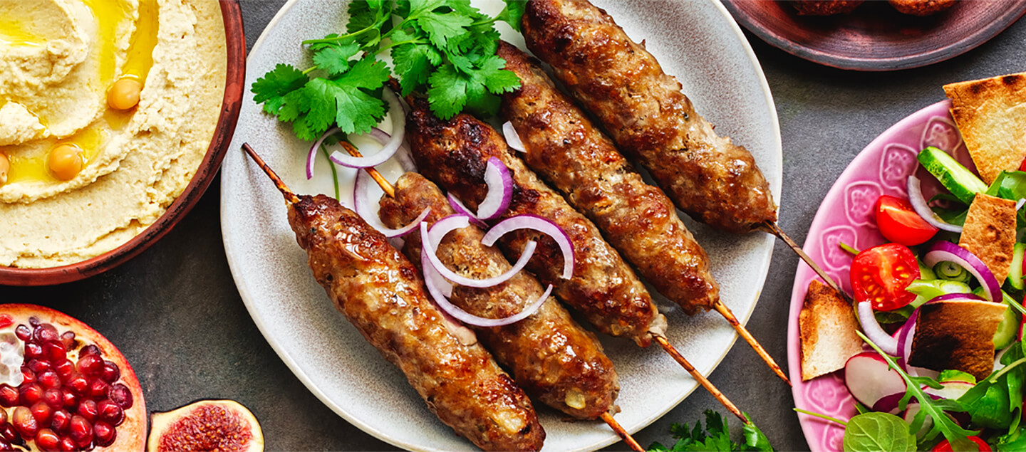 Mix de viandes au grill avec entrée et dessert dès 2 personnes