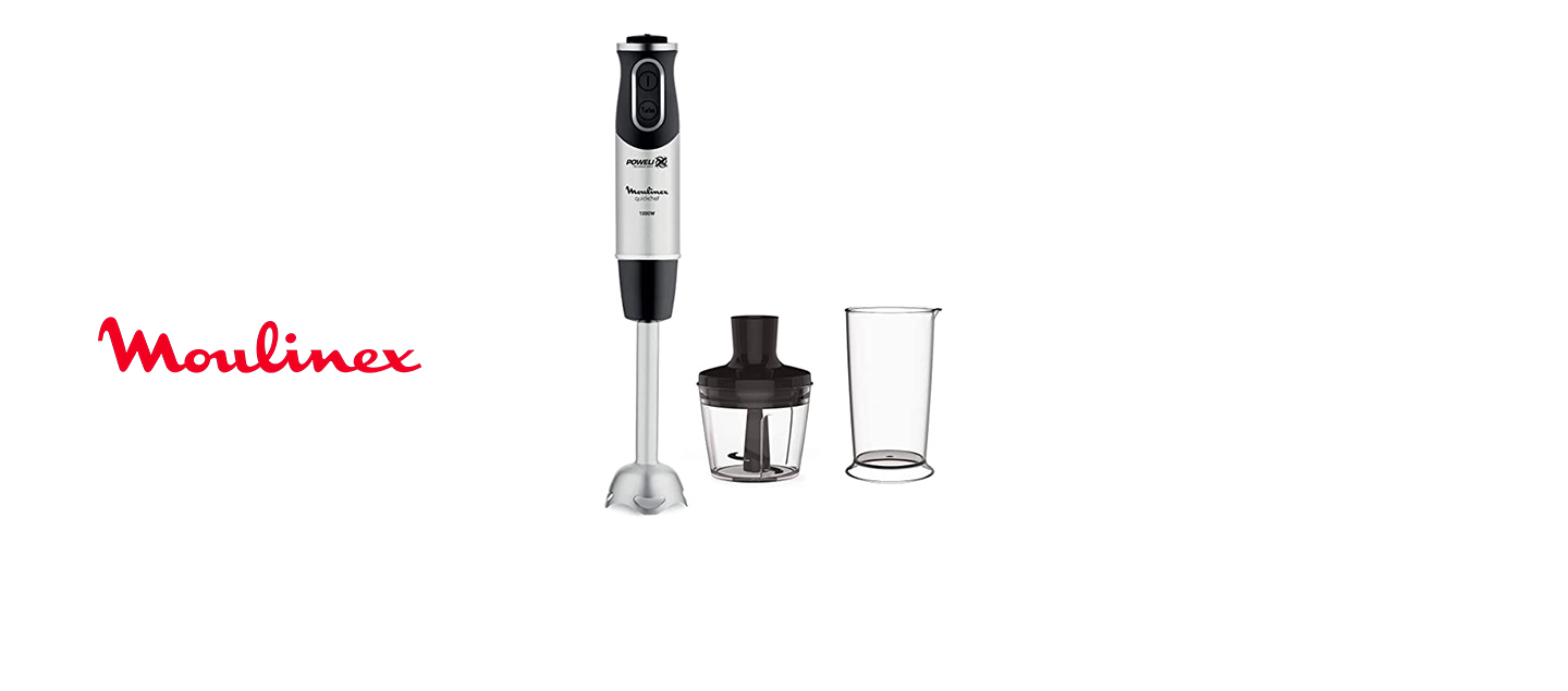 Mixeur 1000 Watts QuickChef Moulinex avec accessoires - Realdeals.ch