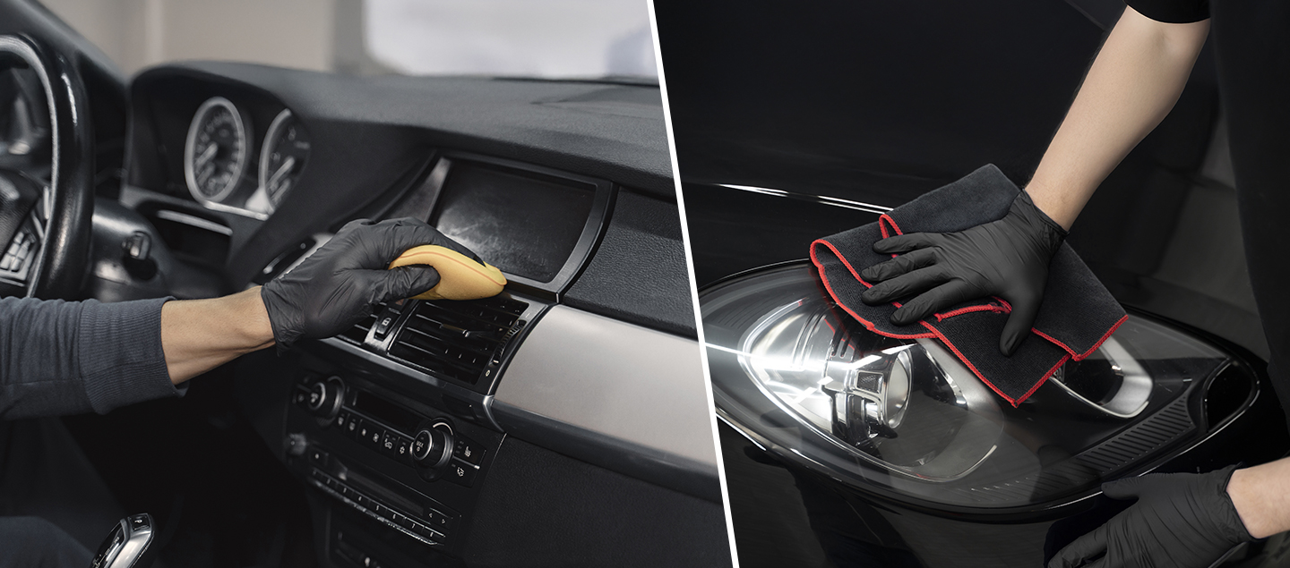 Souffleur Nettoyage Auto - Outil Détaillant Pour Intérieur Voiture, Connecteur Compresseur, Aluminium - 4