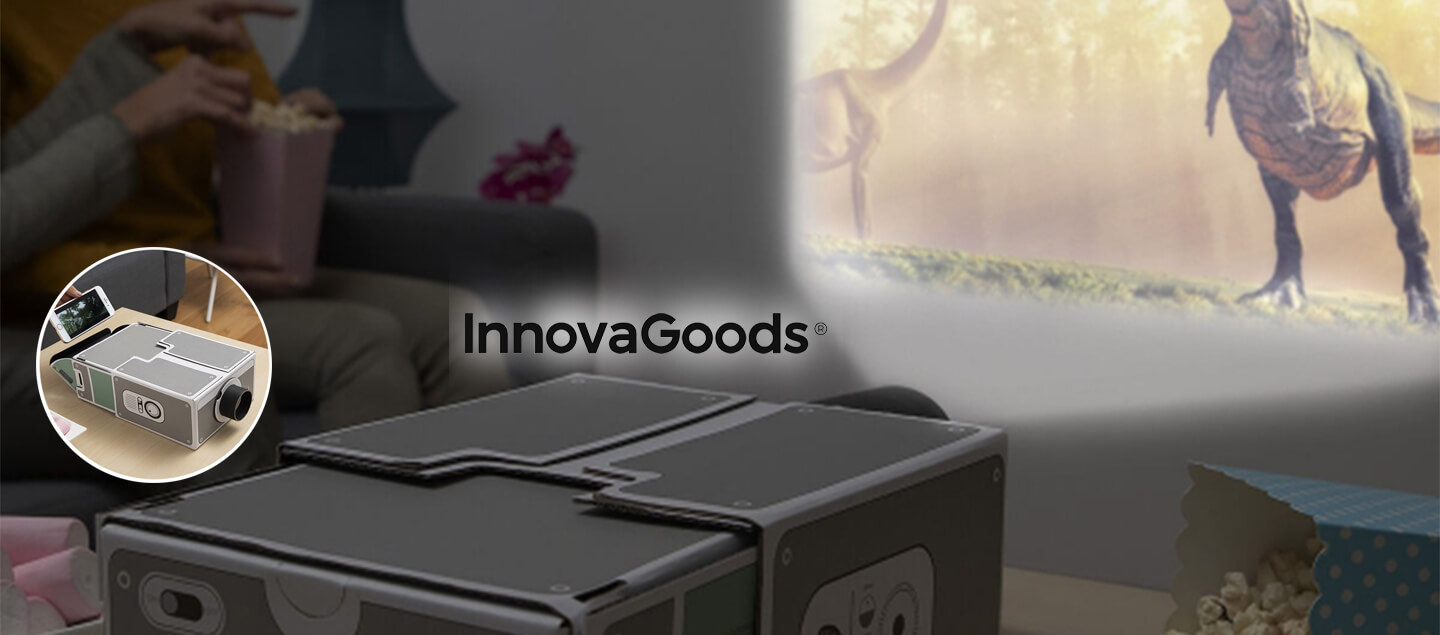 20% sur Innovagoods projecteur pour smartphone vintage lumitor