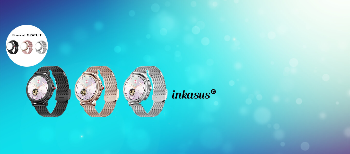 Montre sales connectee inkasus