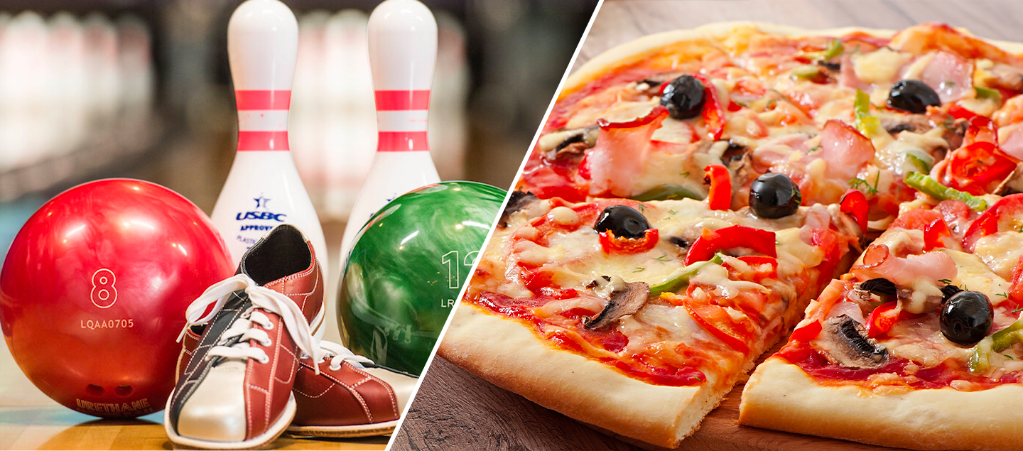 Bowling pizza sales