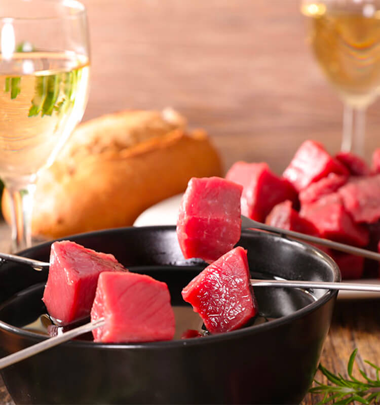 Menu Fondue Chinoise ou Charbonnade avec entrée et dessert dès 2