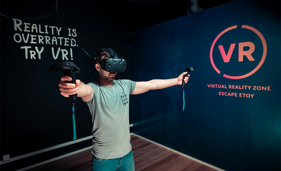 Session de Virtual Reality Zone de 2 heures pour 1 à 6 personnes