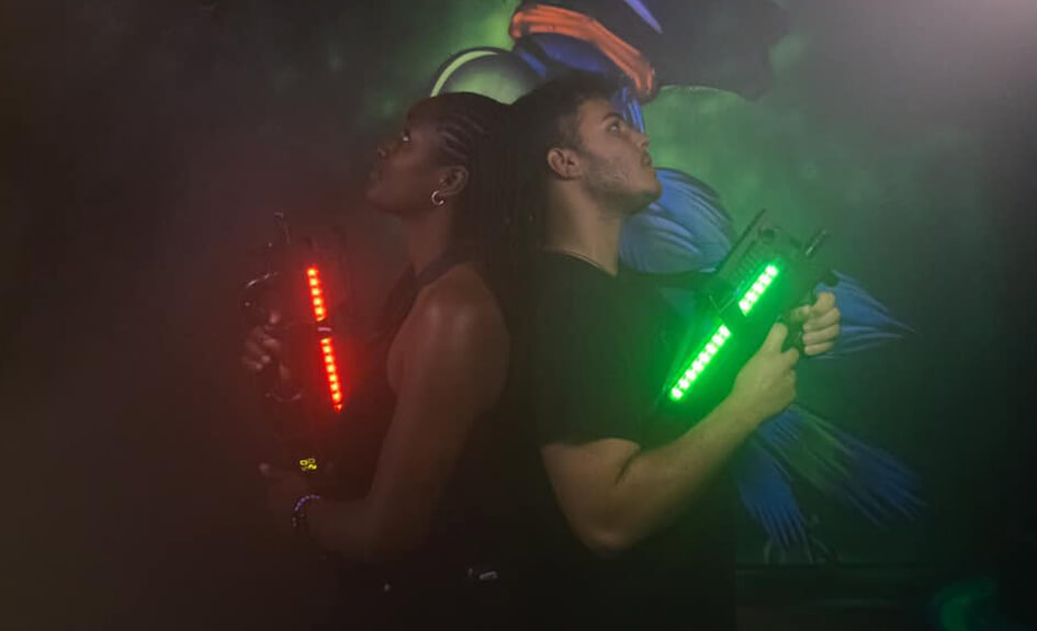 2 sessions de Laser Game avec Pizza dès 2 personnes Realdeals.ch Loisirs et bienêtre pour tous
