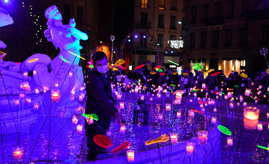 Journée à la Fête des lumières à Lyon (10 décembre 2022) Realdeals.ch