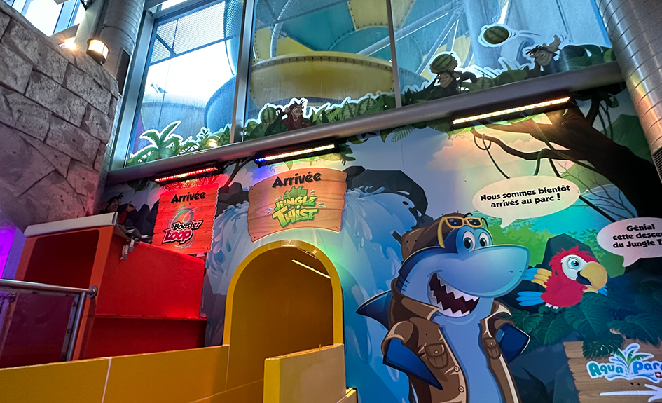 Entrée journalière à Aquaparc avec le toboggan Booster Loop à volonté