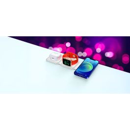 Chargeur de voyage pliable 3en1 fonction induction