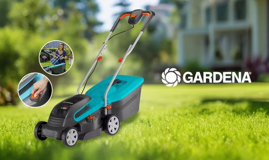Tondeuse à gazon électrique sans fil GARDENA