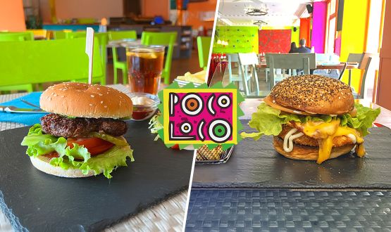 Menu Burger au choix (El Mexican ou Crispy) avec entrée, dessert et Sangria dès 2 personnes