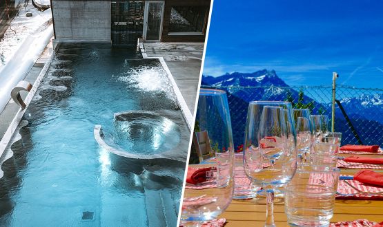 Séjour détente à Leysin avec accès illimité à l'espace Spa et Petit-déjeuner pour 2 personnes