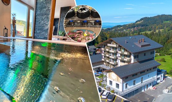 Séjour au cœur de la nature dans un Hôtel 4*** avec Petit-déjeuner, accès au Spa et Panier fondue avec 1/2 bouteille de vin (selon formule) pour 2 personnes