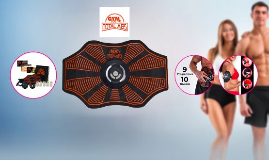 Appareil de minceur complet 3en1 GYMFORM (avec 11 accessoires inclus)