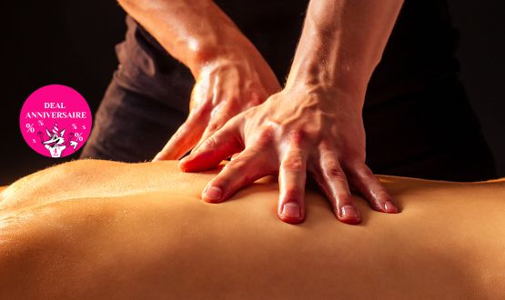 Massage relaxant au choix - 45, 60 ou 90 minutes