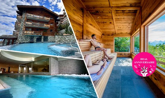 1 Entrée aux Bains et Spa des Bisses de l’Hôtel Nendaz 4 Vallées & Spa****