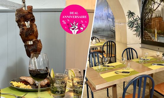 Menu Rodizio à volonté avec entrée, dessert et Caipirinha dès 2 personnes