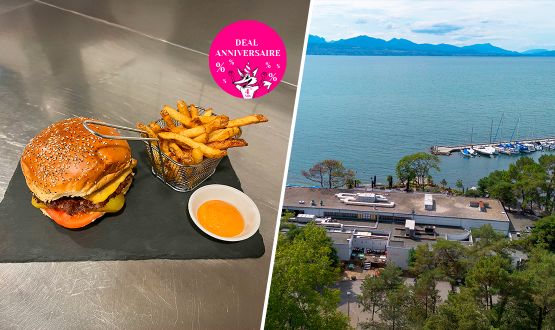 Menu Burger du Chef avec entrée et dessert dès 2 personnes