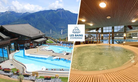 1 nuitée en Studio Nord et Entrées aux bains pour 2 personnes