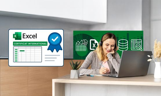 Cours de Microsoft Excel en ligne avec certificat international