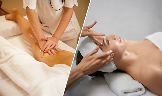 Massage détox, Cryothérapie et Drainage lymphatique manuel du visage