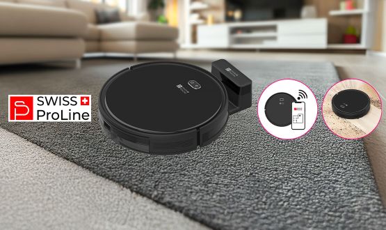 Aspirateur robot connecté Swiss ProLine