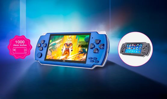 Console de jeux rétro (1000 jeux inclus)