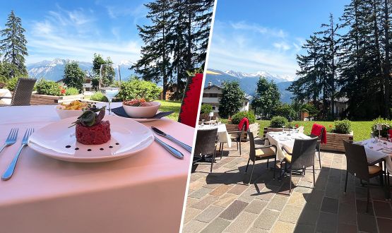 Tartare de boeuf avec Verre de bienvenue dès 2 personnes