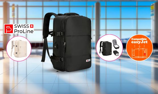 Sac à dos multifonctions (compatible Easyjet - 45cm) Swiss ProLine