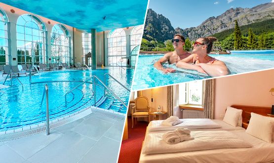 Séjour détente à Loèche-Les-Bains avec accès aux bains et Petit-déjeuner pour 2 personnes