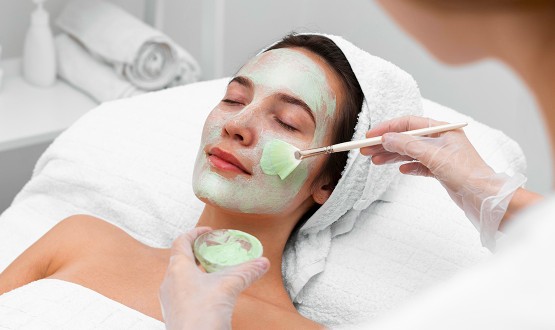 Soin du visage "Douceur relaxante" de 60 minutes