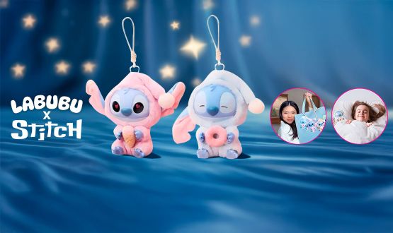 Peluche STITCH x LABUBU - Edition limitée