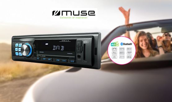 Autoradio Bluetooth, USB et DAB+ MUSE